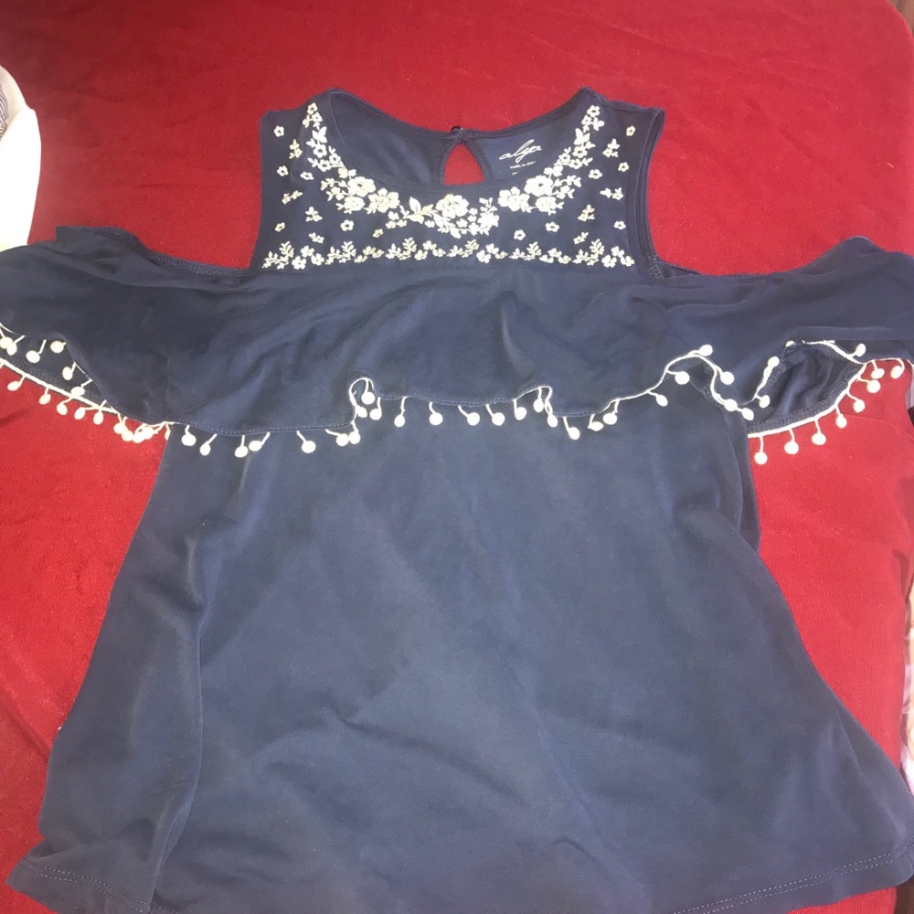 off the shoulder blouse from franchescas